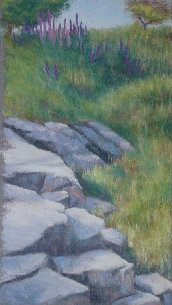 "Granite and Lupines"